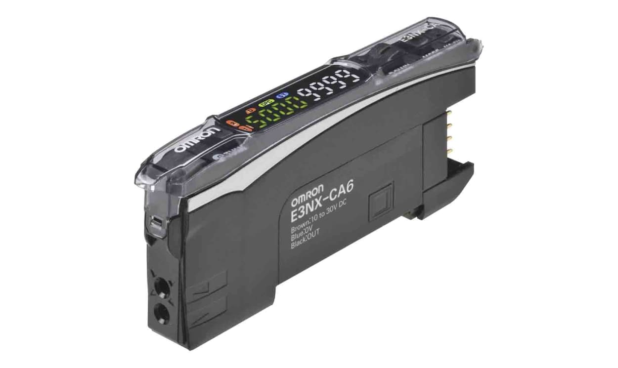 Omron E3NX-CA6, Fibre Amplifier, NPN Output, 10 to 30 V