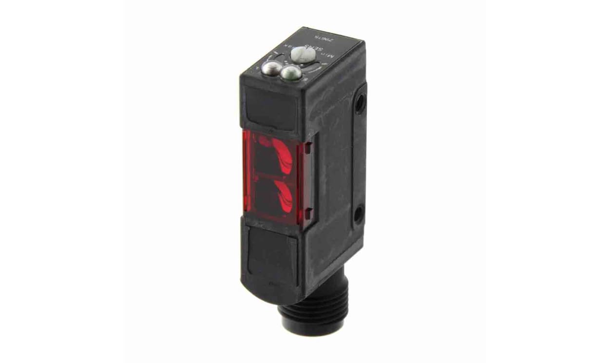 Omron E3S-R67, Retroreflective Photoelectric Sensor, Block Sensor, 100 mm → 300 mm Detection Range - generaltechuae