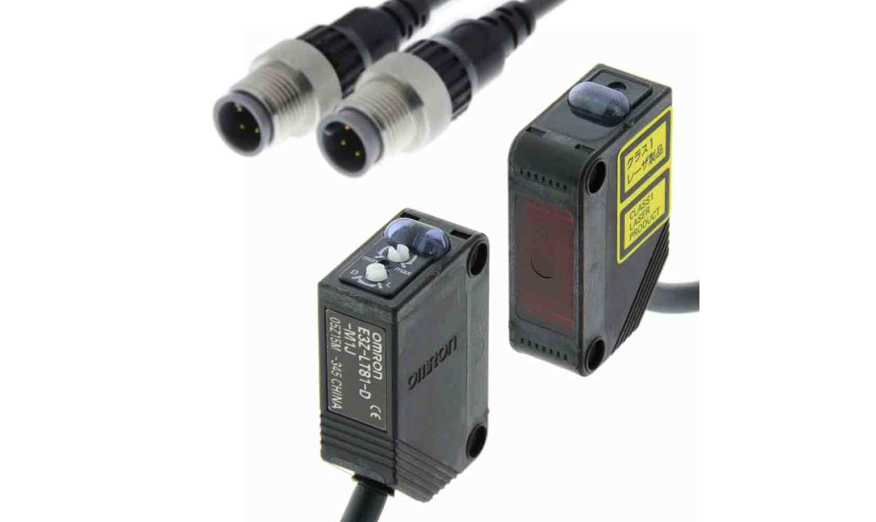Omron E3Z-LT81-M1J 0.3M, Through Beam Photoelectric Sensor, Block Sensor, 60 m Detection Range
