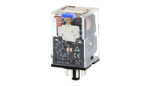Omron MKS3PI DC24, Non-Latching Relay, 10A Switching Current, 3PDT