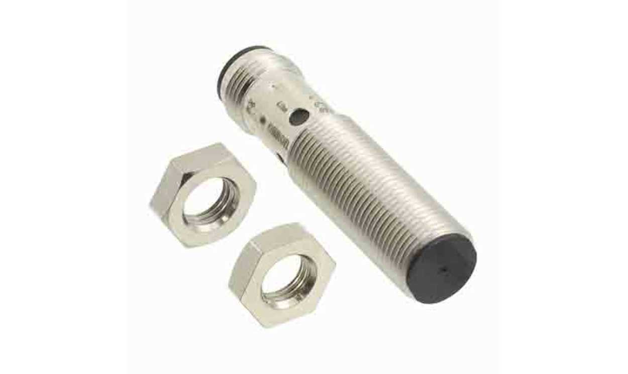 Omron E2B-M12KS04-M1-C2, Inductive Threaded Barrel Proximity Sensor, M12, 4 mm Detection, NPN NC, 10 → 30 V dc - generaltechuae