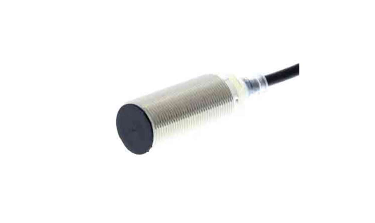 Omron E2B-M18KS05-WP-B1 2M, Inductive Threaded Barrel Proximity Sensor, M18, 5 mm Detection, PNP NO, 10 → 30 V dc - generaltechuae