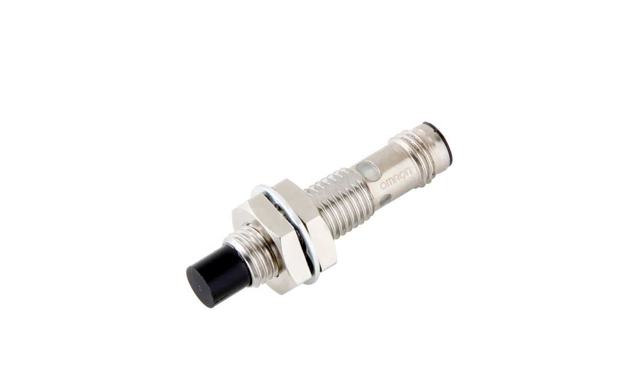 Omron E2E-X8MB1T8-M5, Inductive Threaded Barrel Proximity Sensor, M8, 8 mm Detection, PNP NO, 10 → 30 V dc - generaltechuae