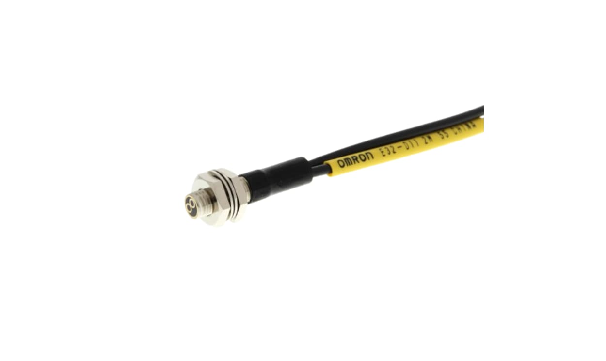 Omron E32-D11 2M, Plastic Fibre Optic Sensor 520 mm, IP67 - generaltechuae
