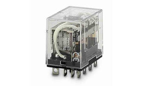 Omron LY4I4N 24VDC, Plug In Non-Latching Relay, 24V dc Coil, 10A Switching Current, 4PDT