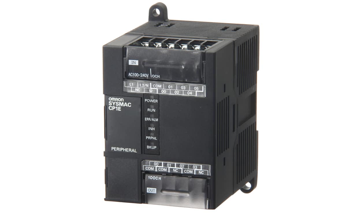 Omron CP1E-E10DR-D, CP1E Series PLC CPU for Use with CP1E, Normal Input - generaltechuae