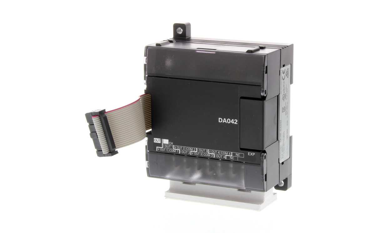 Omron CP1W-DA042, I/O Unit for Use with CP1E - generaltechuae