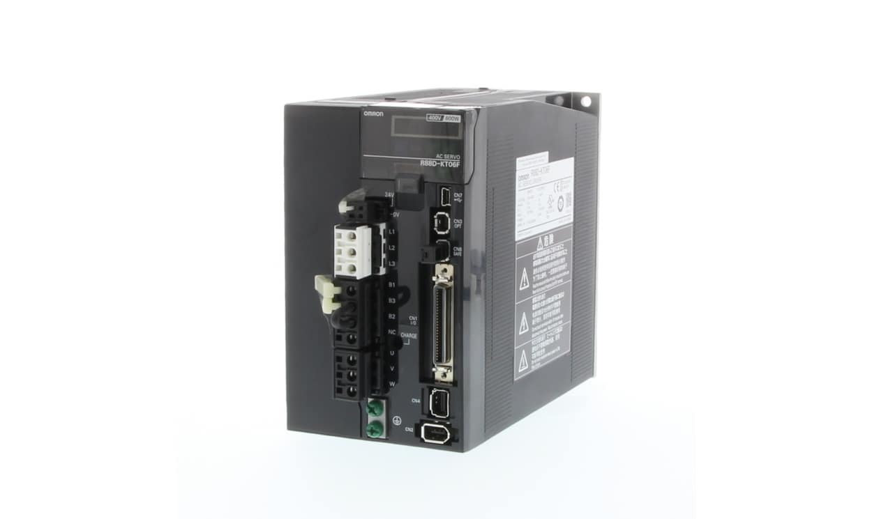 Omron R88D-KT06F, 0.6 kW Servo Drive, 3 Phase, 400 V