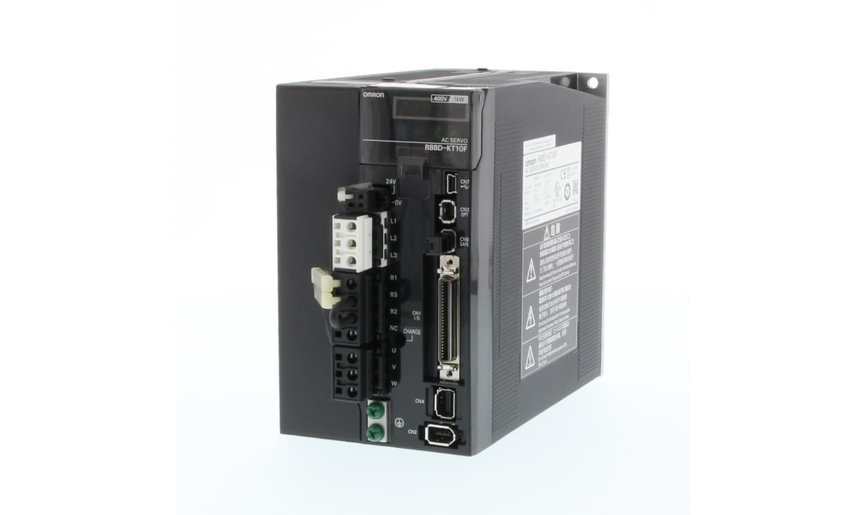 Omron R88D-KT10F, 1 kW Servo Drive, 3 Phase, 400 V - generaltechuae