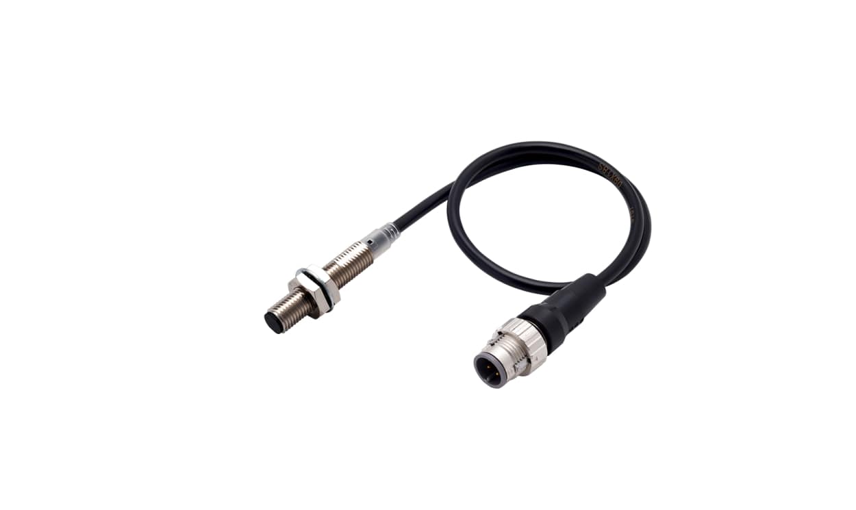 Omron E2E-X4B1TL12-M1TJ 0.3M, Inductive Threaded Barrel Proximity Sensor, M12, 4 mm Detection, PNP NO, 10 → 30 V dc - generaltechuae