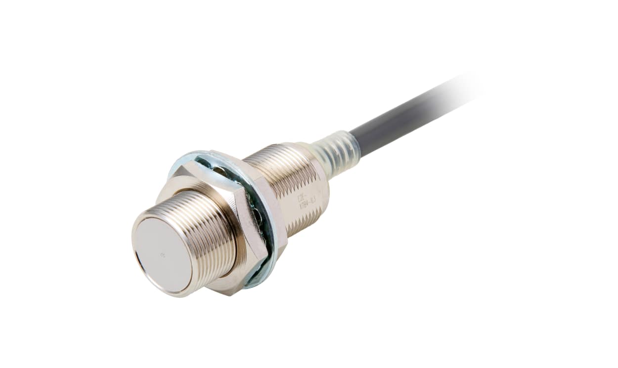 Omron E2E-X7D2-N 5M, Inductive Threaded Barrel Proximity Sensor, M18, 7 mm Detection, 2-Wire NO, 10 → 30 V dc - generaltechuae