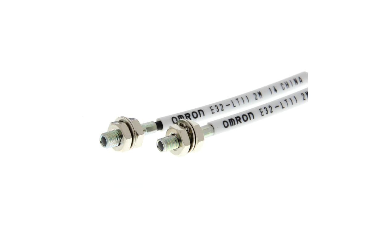 Omron E32-LT11 2M, Plastic Fibre Optic Sensor 4000 mm, IP50 - generaltechuae