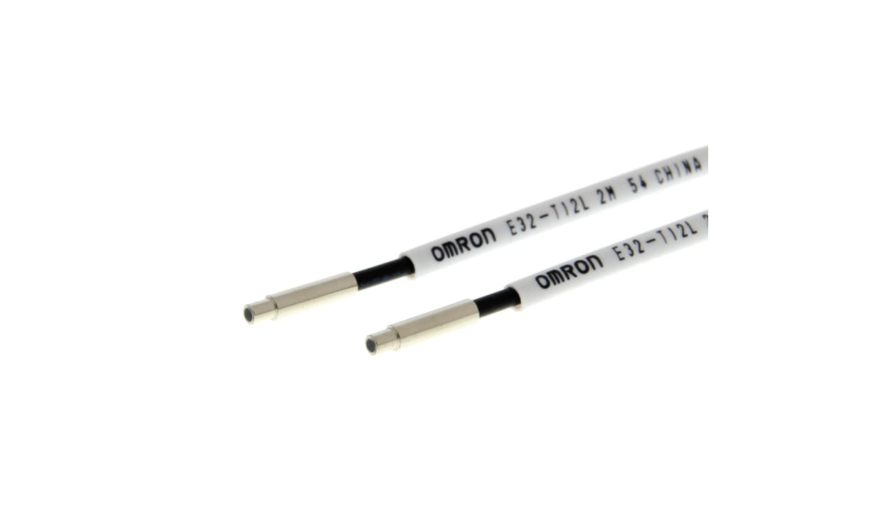 Omron E32-T12L 2M, Standard Fibre Optic Sensor 3900 mm, IP67 - generaltechuae