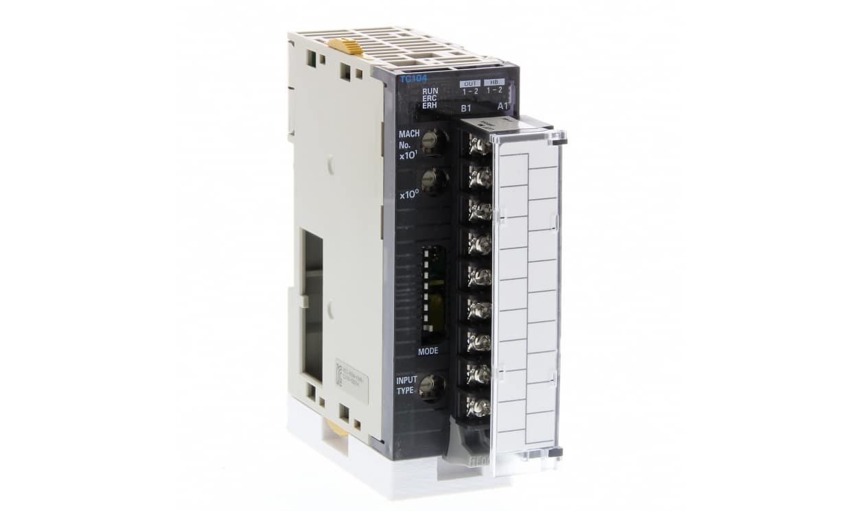 Omron CJ1W-TC104, CJ1 DIN Rail PID Temperature Controller 2 Input, 1 Output Open collector PNP output, 5 V Supply Voltage PID - generaltechuae