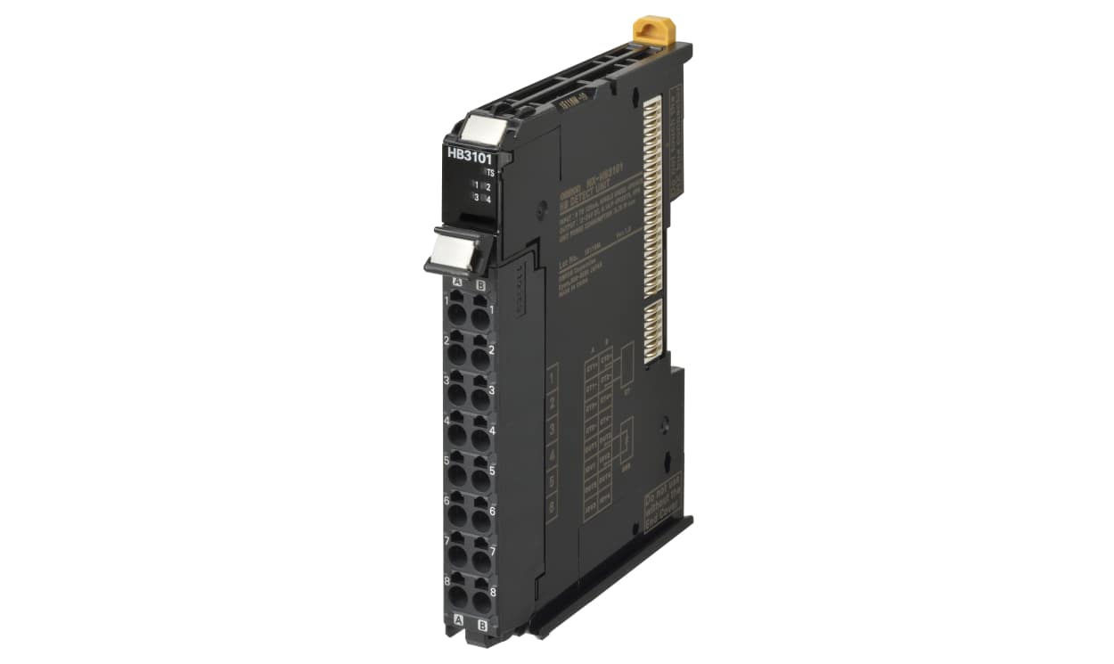 Omron NX-HB3101, NX I/O Series Series Input Unit, NPN, 12 → 24 V
