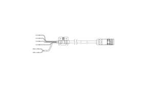 Omron R88A-CA1H005BF, Cable for Use with 400 V Servomotors R88M-, 5m Length