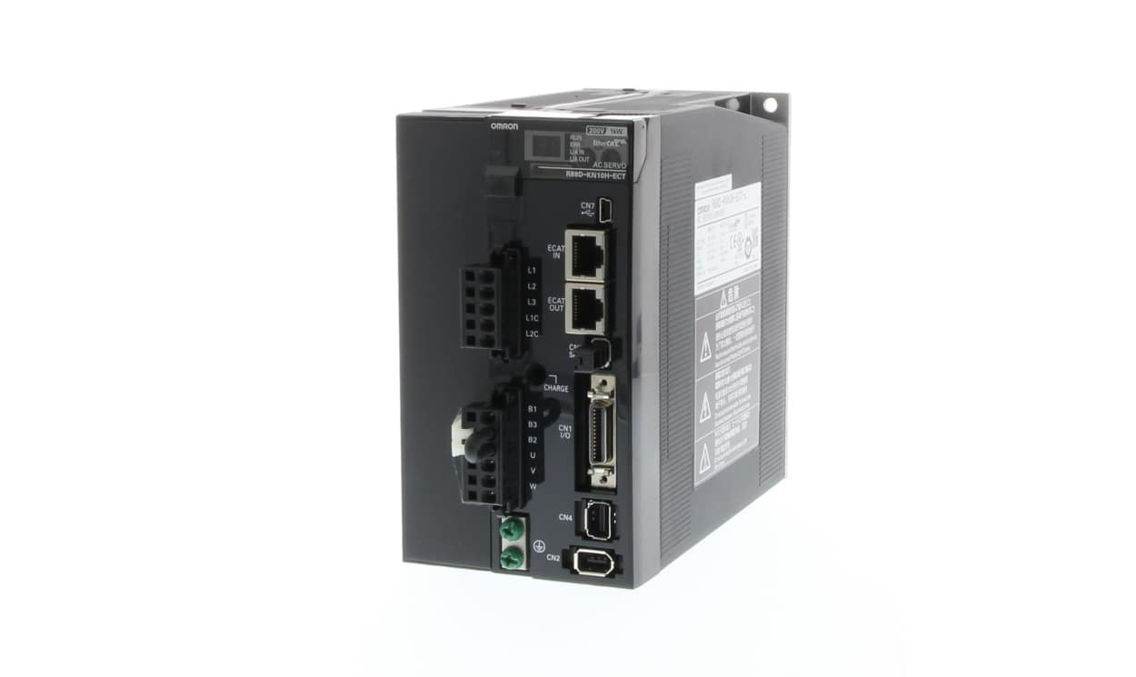 Omron R88D-KN15H-ECT, 1.5 kW Servo Drive, 200 → 240 V, 1 Phase, 14.2 A, Motion Function, 250 V - generaltechuae