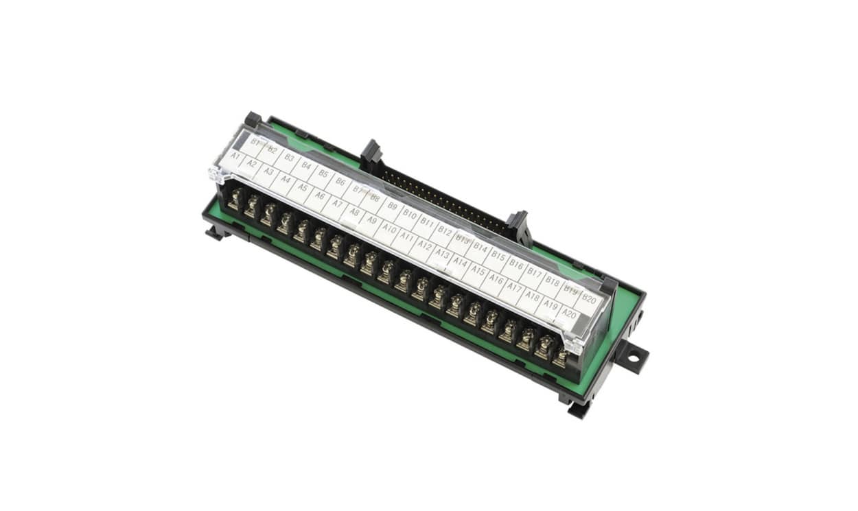 Omron XW2R-J40G-T, Terminal Block for Use with CS Series I/O Unit