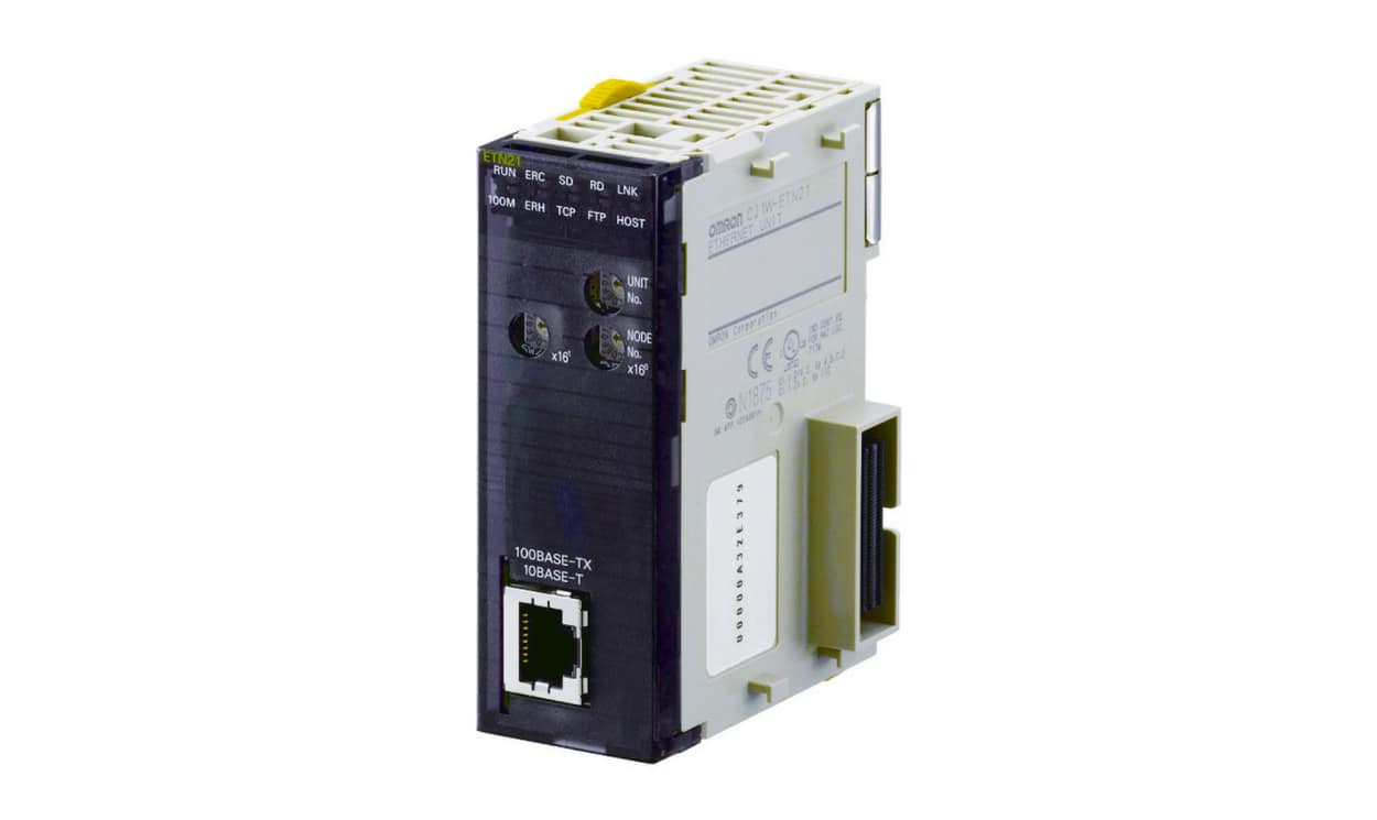 Omron CJ1W-ETN21, I/O Unit for Use with CJ-Series - generaltechuae