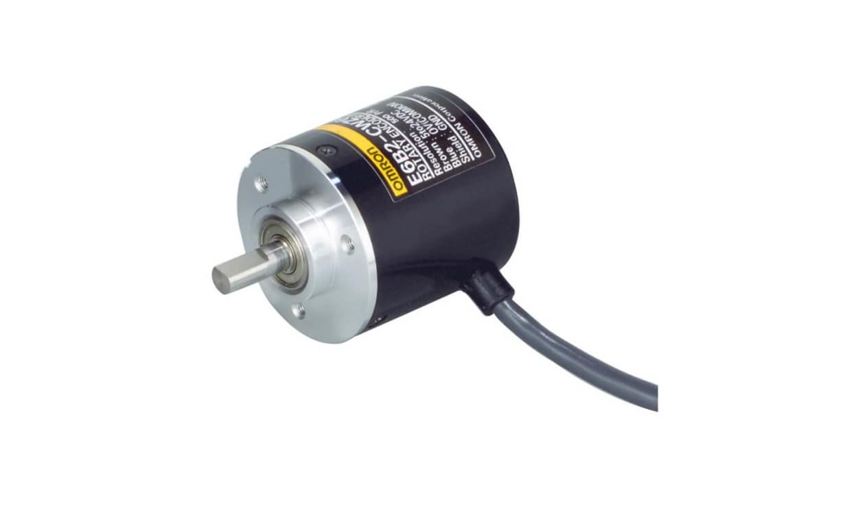 Omron E6B2-CWZ5B 100P/R 0.5M, Incremental Incremental Encoder, 100 ppr, PNP Open Collector Signal, Radial, Thrust Type - generaltechuae
