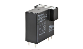 Omron G2RG-2A-X DC12, PCB Mount Non-Latching Relay, 12V dc Coil, 10A Switching Current, DPST