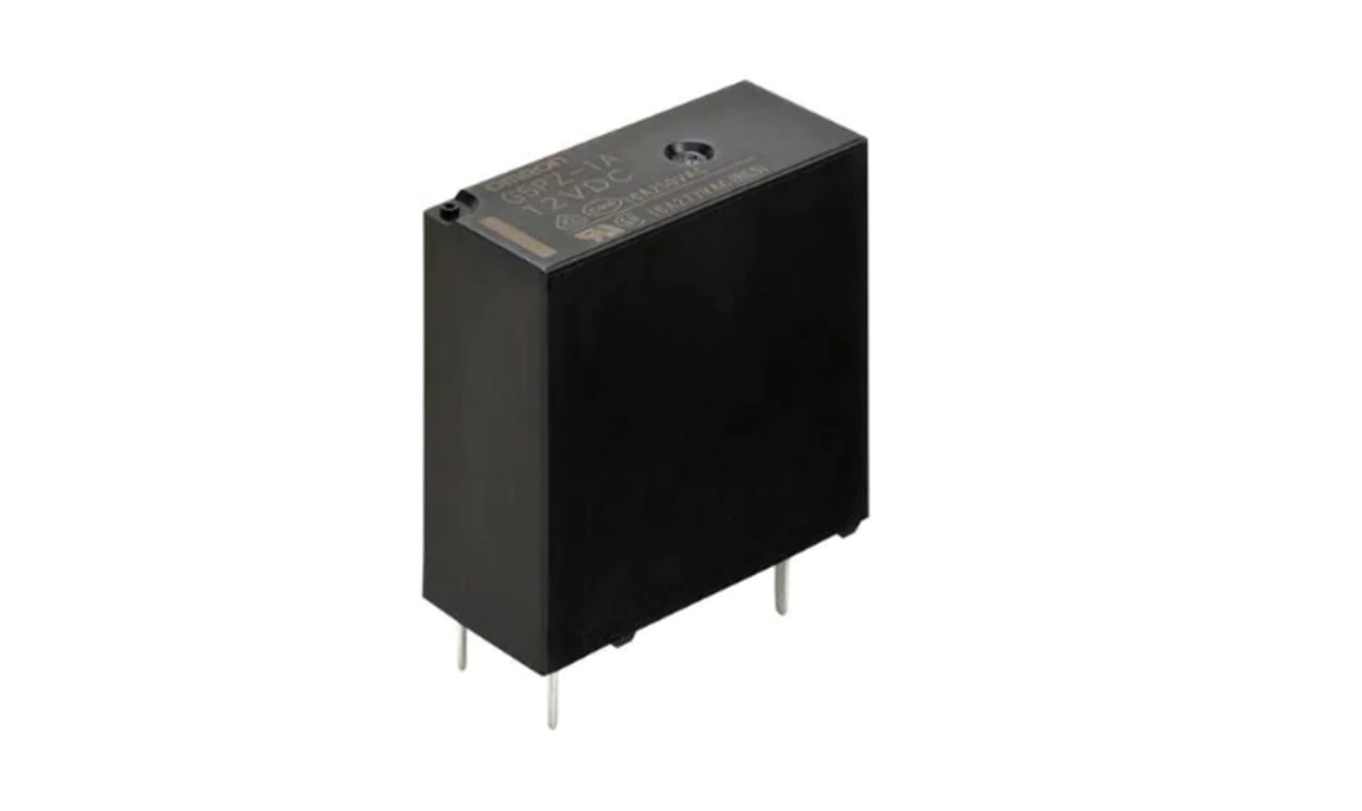 Omron G5PZ-1A-E DC5, PCB Mount Non-Latching Relay, 5V dc Coil, 20A Switching Current, SPST
