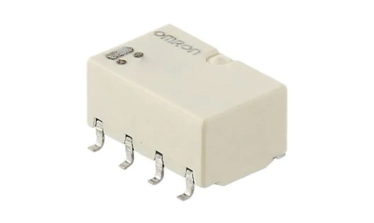 Omron G6K-2F 5DC, Surface Mount Signal Relay, 5V dc Coil, 1A Switching Current, DPDT