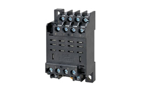 Omron PTFZ-14-E, LY 14 Pin 2000V DIN Rail Relay Socket, for use with LY Series Bi-polar Relay - generaltechuae
