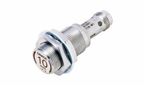 Omron E2EW-X10C118-M1, Inductive Threaded Barrel Proximity Sensor, M18, 10 mm Detection, NPN NO, 10 → 30 V dc