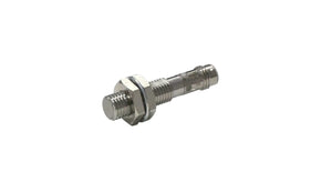 Omron E2E-X2C18-M3, Inductive Threaded Barrel Proximity Sensor, M18, 2 mm Detection, NPN NO, 10 → 30 V dc