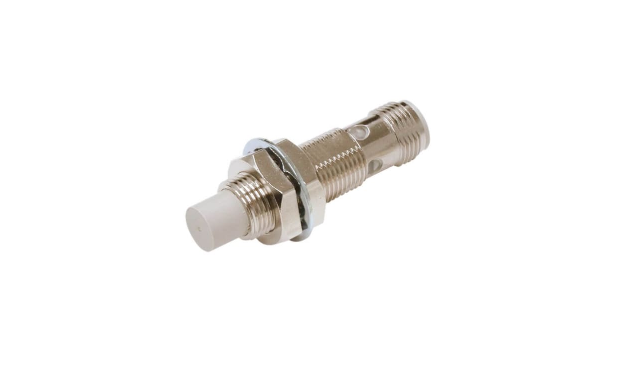 Omron E2E-X8MB212-M1, Inductive Threaded Barrel Proximity Sensor, M12, 8 mm Detection, PNP NC, 10 → 30 V dc - generaltechuae