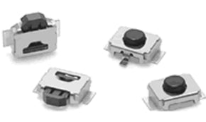 Omron B3U-3100PM, IP40 Side Tactile Switch, SPST 0.05A @12V dc VA Surface Mount