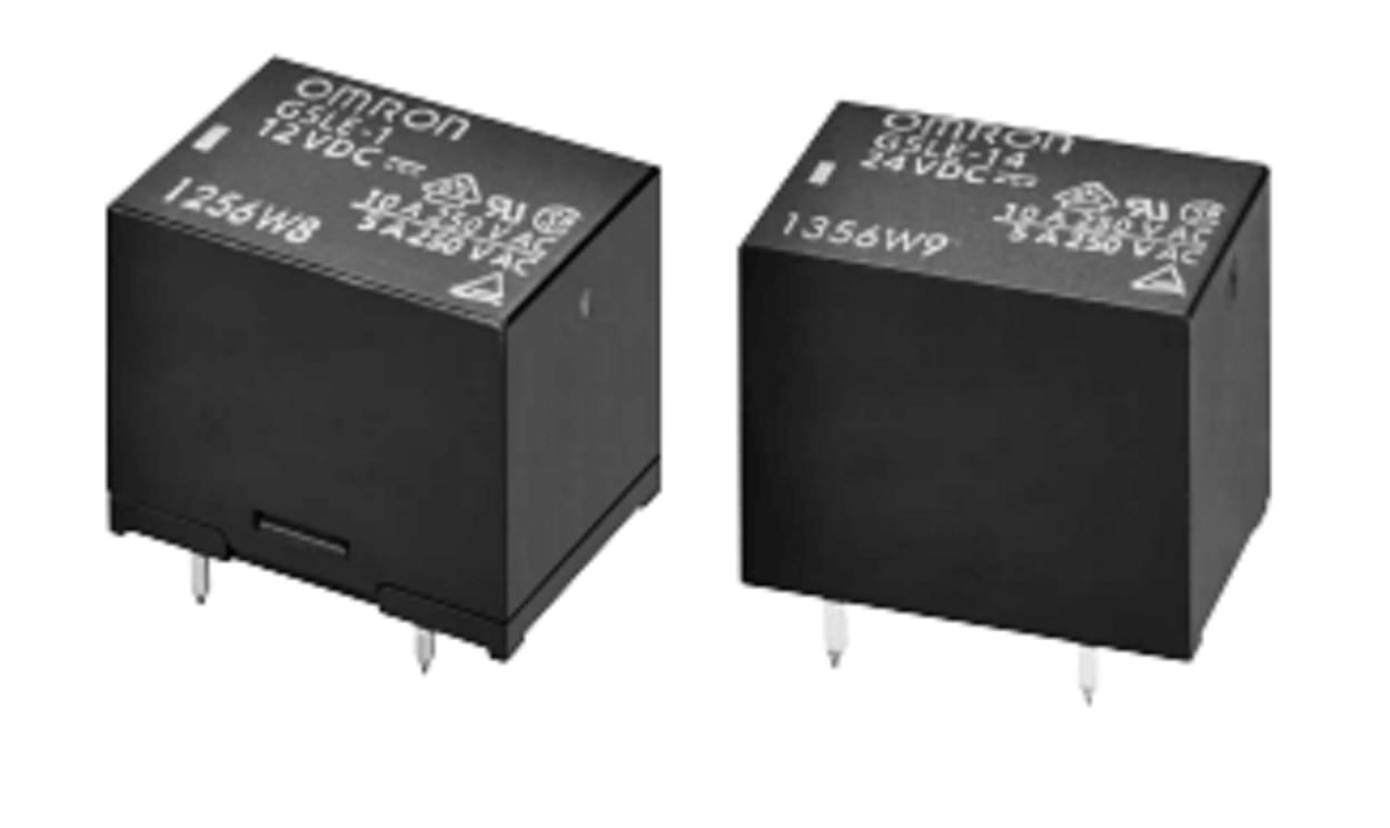 Omron G5LE-1A-E DC24, PCB Mount Power Relay, 24V dc Coil, SPST