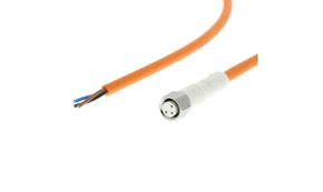 Omron Y92E-S08PP3S 5M, Straight Female M8 to Unterminated Sensor Actuator Cable, 5m