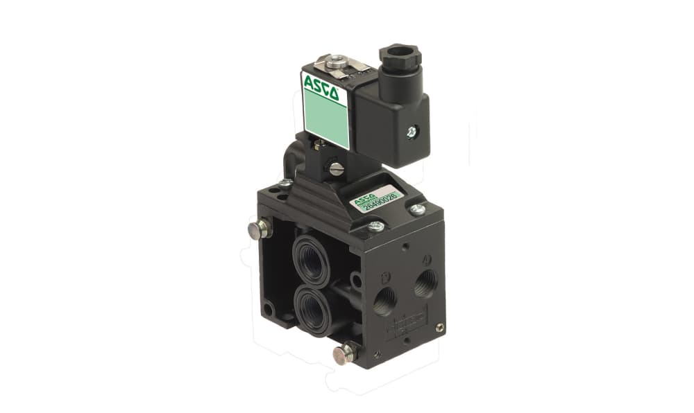 ASCO 26490026, 4/2 Solenoid Valve - Solenoid/Air G 1/4 264 Series