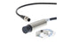 Omron E2E-X20MD1L18-M1TGJ-T 0.3M, Inductive Threaded Barrel Proximity Sensor, M18, 20 mm Detection, 2-Wire NO, 10 → 30 V dc