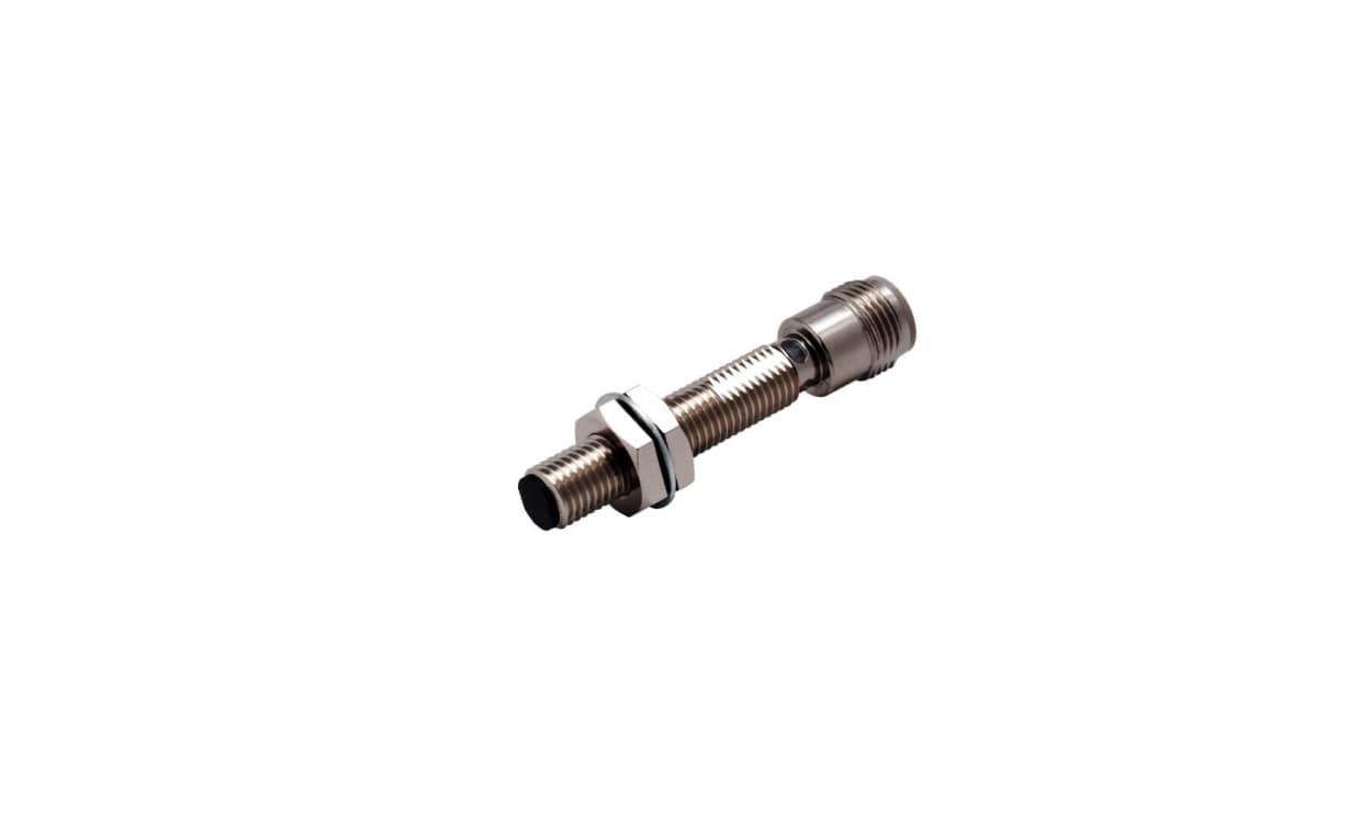Omron E2E-X3B1TL8-M1, Inductive Threaded Barrel Proximity Sensor, M8, 3 mm Detection, IO-Link, 10 → 30 V dc