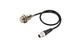 Omron E2E-X5D1-M1TGJ-T 0.3M, Inductive Threaded Barrel Proximity Sensor, M18, 5 mm Detection, 2-Wire NO, 10 → 30 V dc