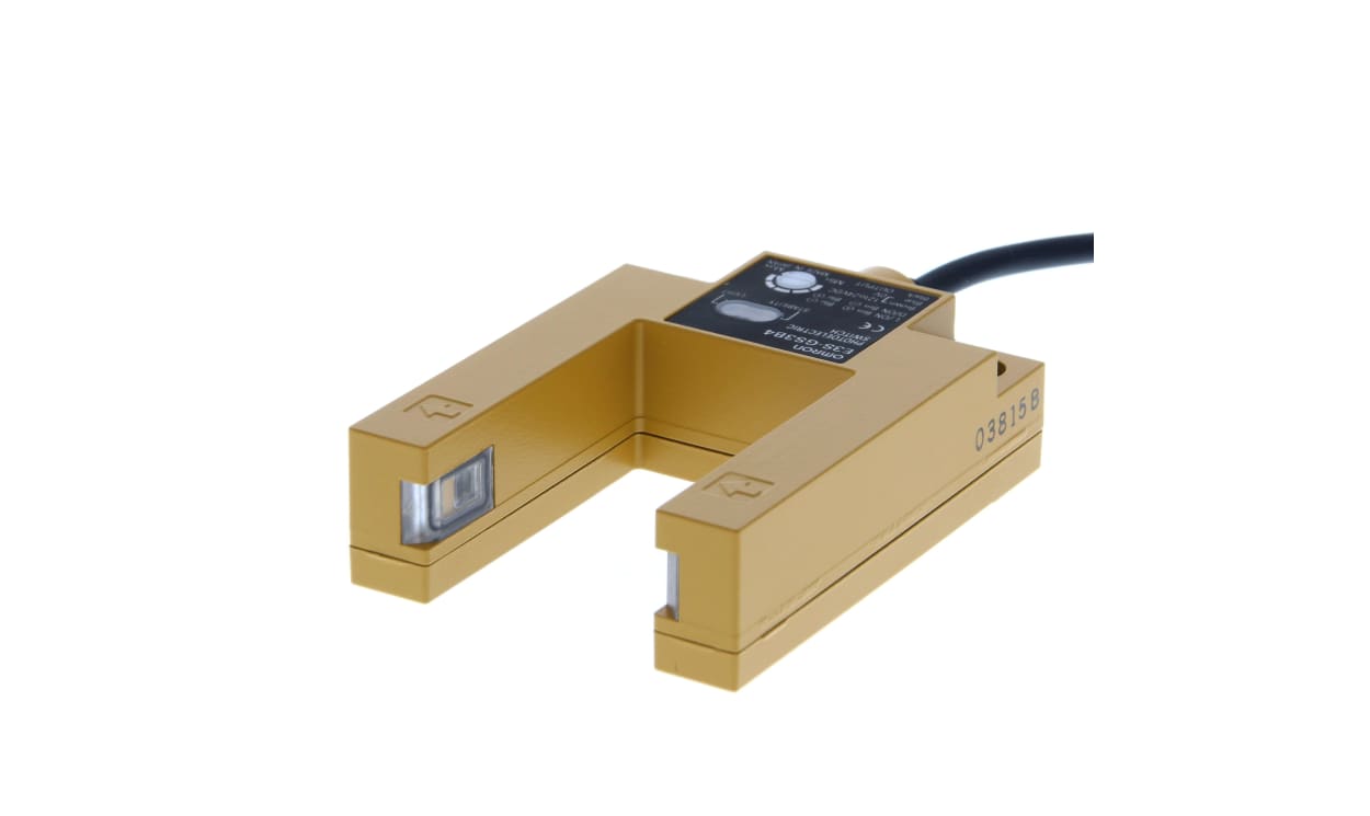 Omron E3S-GS3E4, Through Beam Photoelectric Sensor, Fork Sensor, 30 mm Detection Range