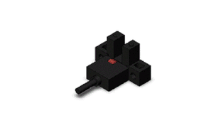 Omron EE-SX671P-WR 1M, Through Beam Photoelectric Sensor, Slot Sensor, 5 mm Detection Range