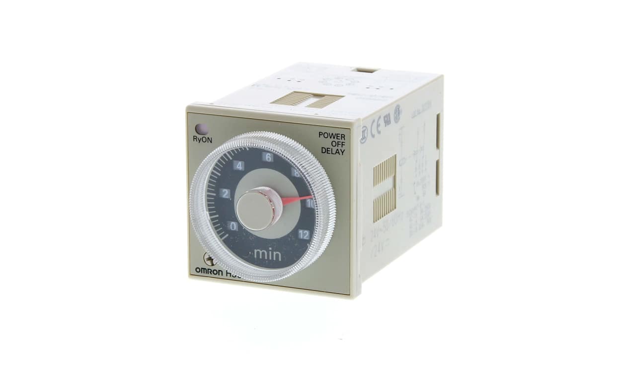 Omron H3CR-H8L 100-120VAC M, Plug In Timer Relay, 100-120V ac, 2-Contact, 0.05-12min, DPDT - generaltechuae