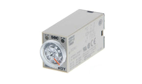 Omron H3Y-2 AC200-230 30M, Plug In Timer Relay, 200-230V ac, 4-Contact, 30min, 1-Function, DPDT