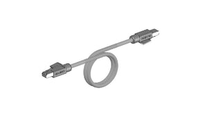 Omron XS5W-T421-KMD-KR, , 15m Cat5e, Light Blue RJ45 to RJ45, None, Terminated