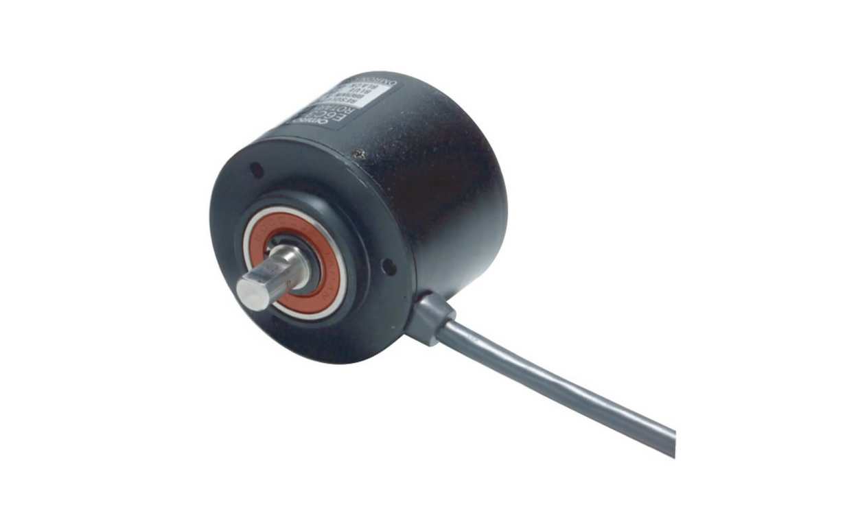 Omron E6C3-AG5C 360P/R 2M, E6C3-A Series Absolute Absolute Encoder, 360ppr ppr, NPN Open Collector Signal, Radial, Thrust Type, 8mm Shaft - generaltechuae