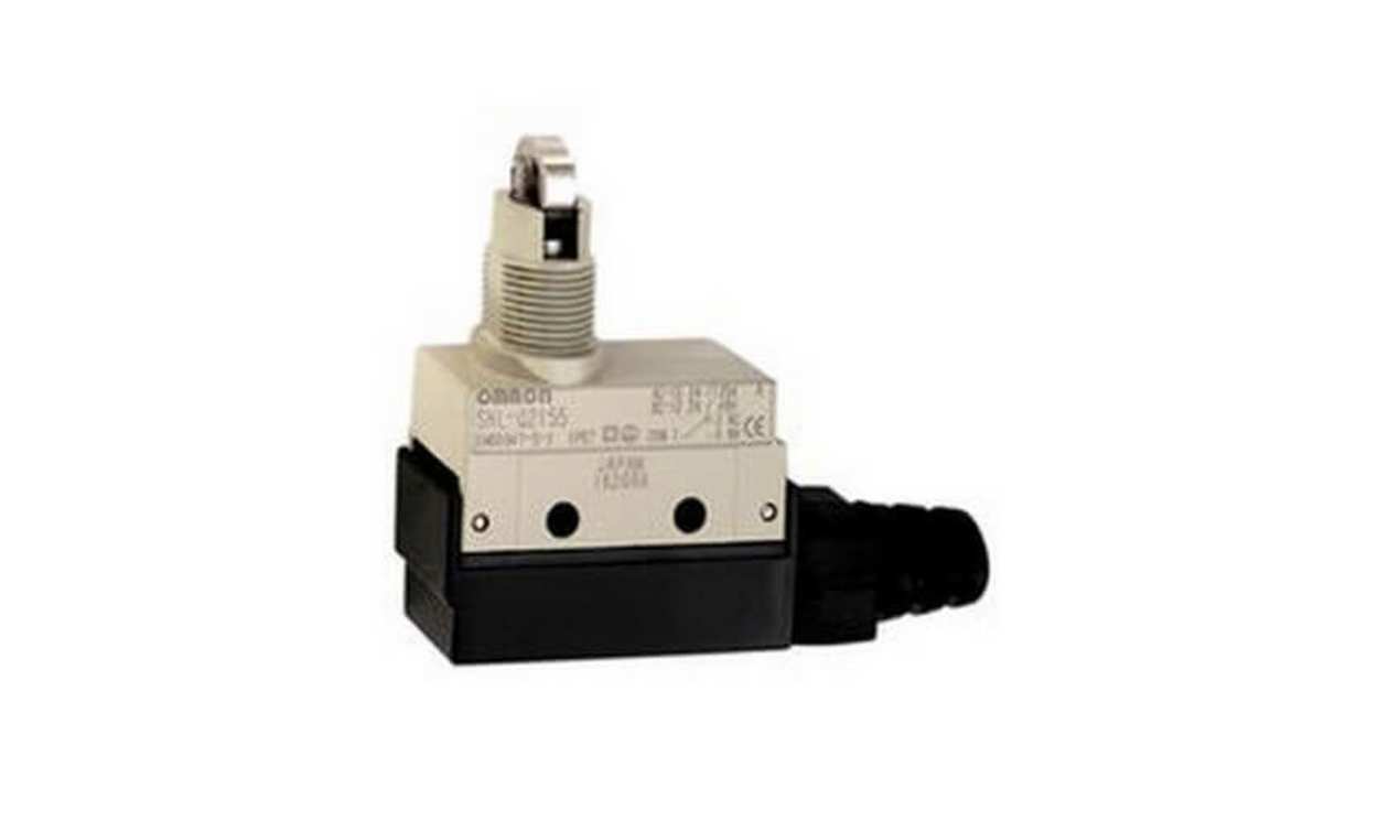 Omron SHL-Q2155-01, SHL Series Roller Plunger Limit Switch, 4NO/2NC, IP67, SPDT, Plastic Housing, 125V ac Max, 0.1A Max