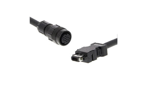 Omron R88A-CR1B001-5NF-E, 1S Series Encoder Cable for Use with Servo Motor, 1.5m Length, 400 → 15000 W, 230 → 400 V - generaltechuae