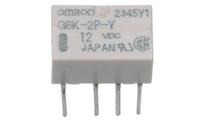 Omron G6K-2P-Y 24VDC, Surface Mount Latching Signal Relay, 24V dc Coil, 4.6A Switching Current, DPDT