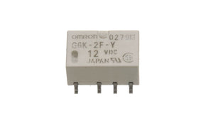 Omron G6K-2F-Y-TR DC5 BY OMR, Surface Mount Signal Relay, 5V Coil, 1A Switching Current, DPDT