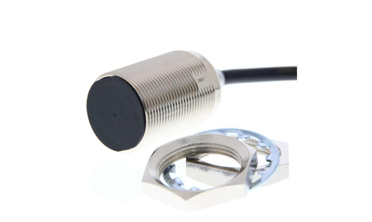 Omron E2E-X20D130 2M, Inductive Threaded Barrel Proximity Sensor, M30, 20 mm Detection - generaltechuae