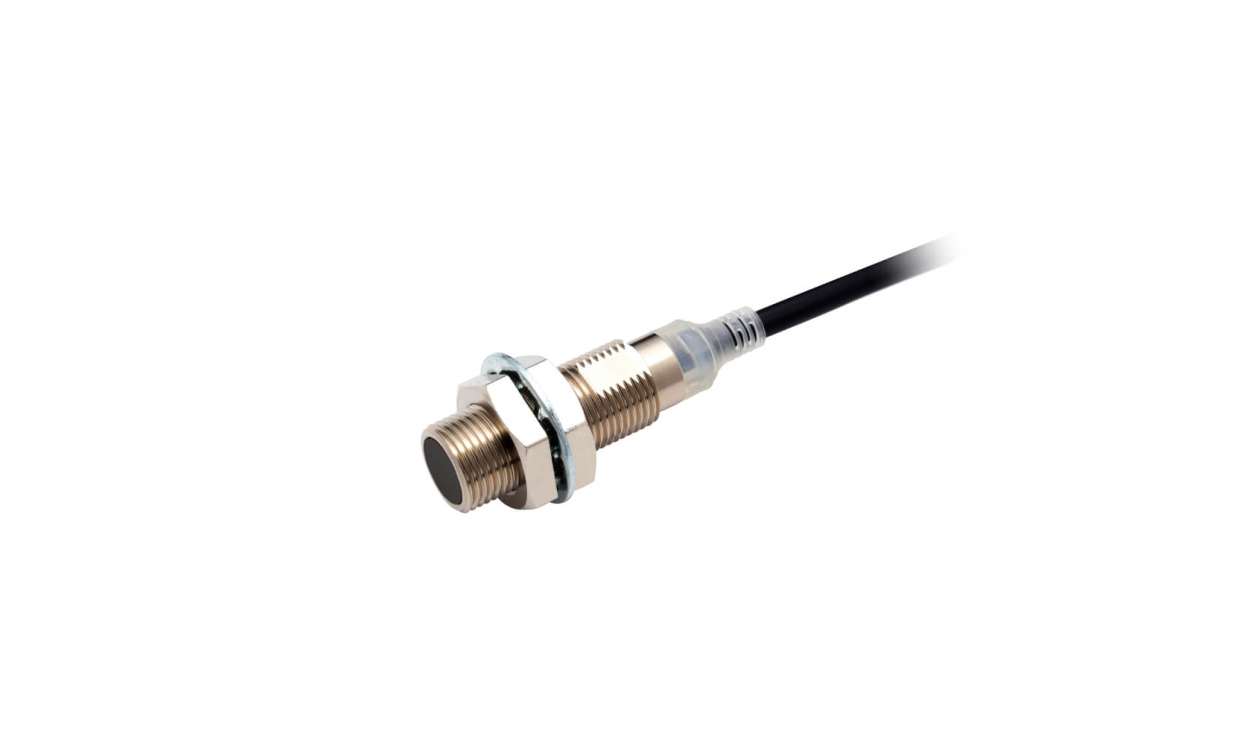 Omron E2E-X4B1T12 5M, Inductive Threaded Barrel Proximity Sensor, M12, 4 mm Detection - generaltechuae